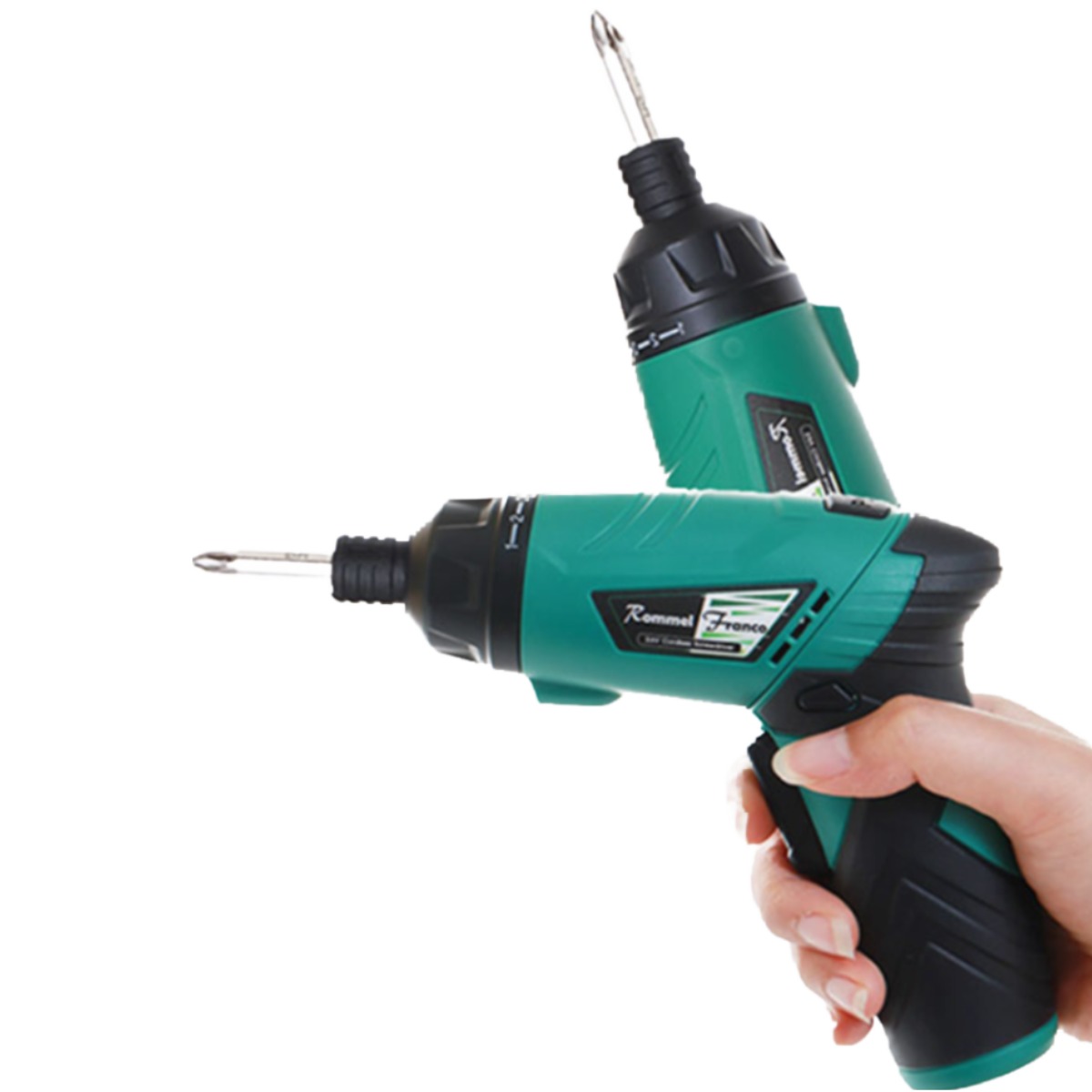 롬멜프랑코 미니 리튬 이온 무선전동드릴 아이콘 RF-18036LD, 1세트 34,200원