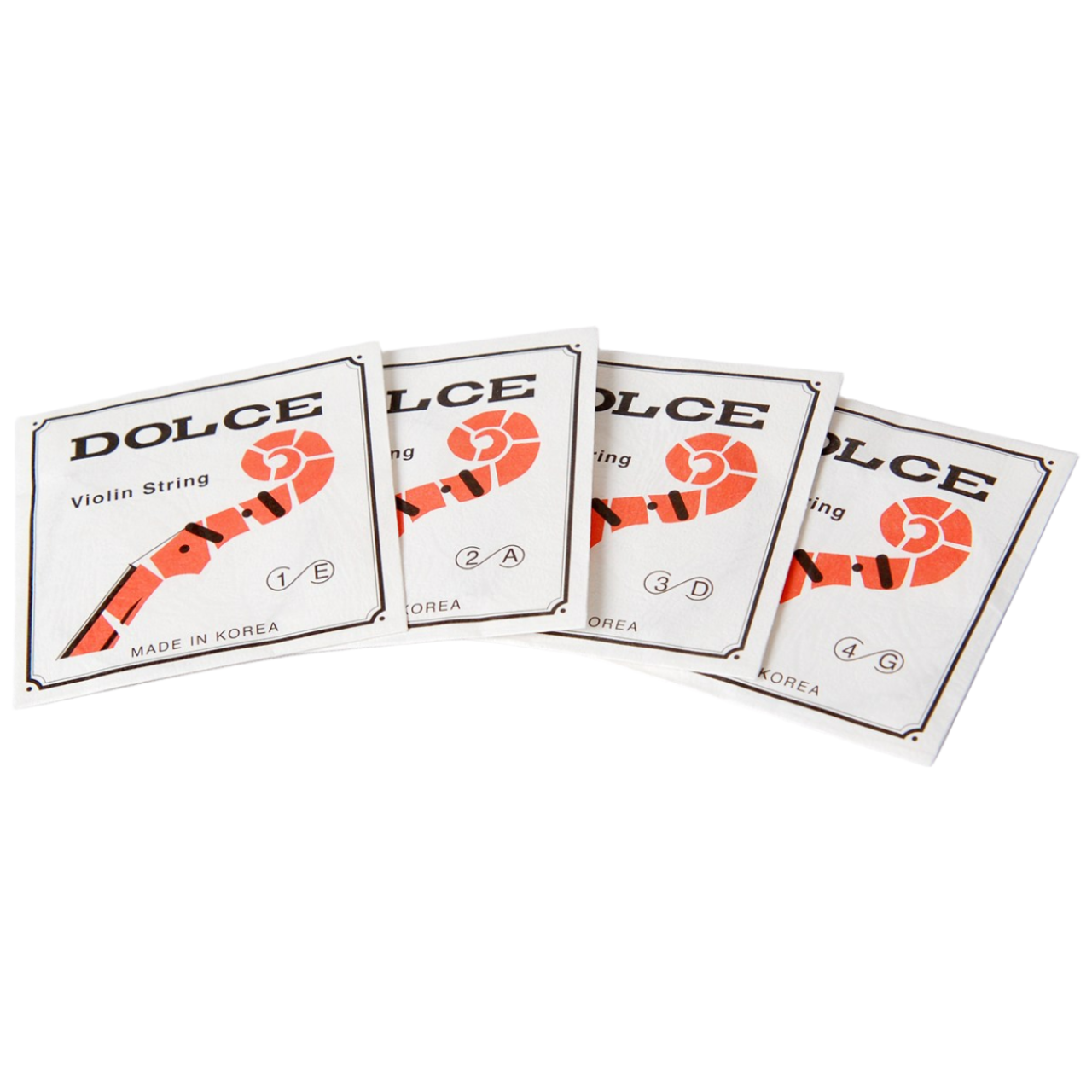 국산 돌체 바이올린줄 세트 E A D G 송진 A음피치파이프 드림 바이올린현 스트링, 1개 5,000원