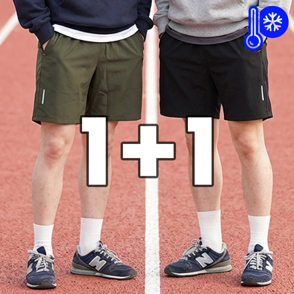 위베이지크 시원한 남자 냉감 여름 반바지 트레이닝 빅사이즈 팬츠 18,250원