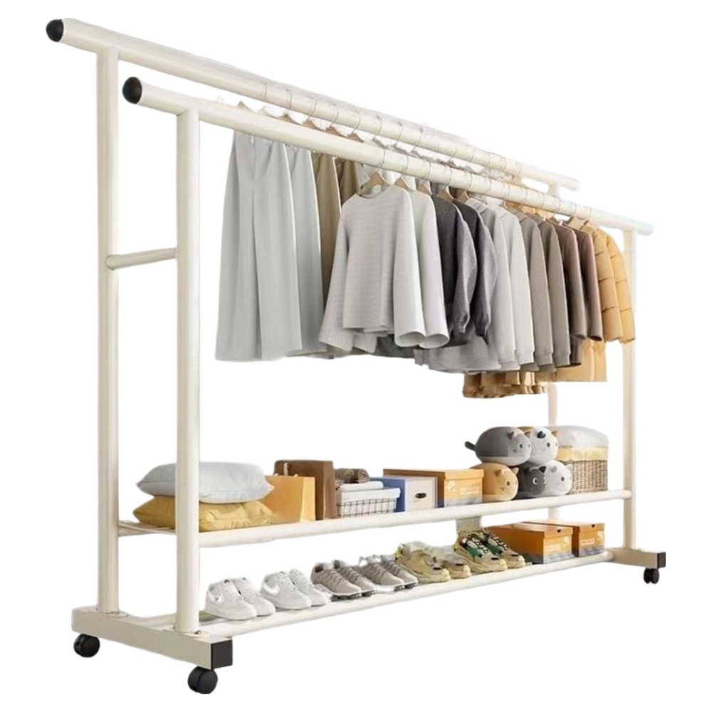 와이홉 튼튼 이동식 특대형 대용량 행거 더블 이중 발판 39,400원