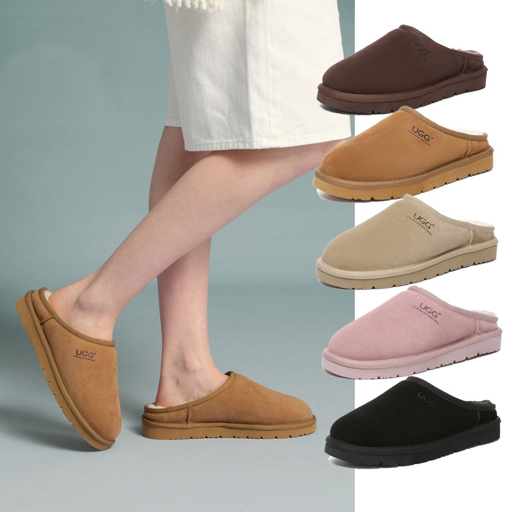 25년 신상 호주정품 에버 AS UGG 나노 클래식 미니멀 남녀공용 어그슬리퍼 양모 양털 겨울 슬리퍼 AS2105 [호주직배송] 62,000원