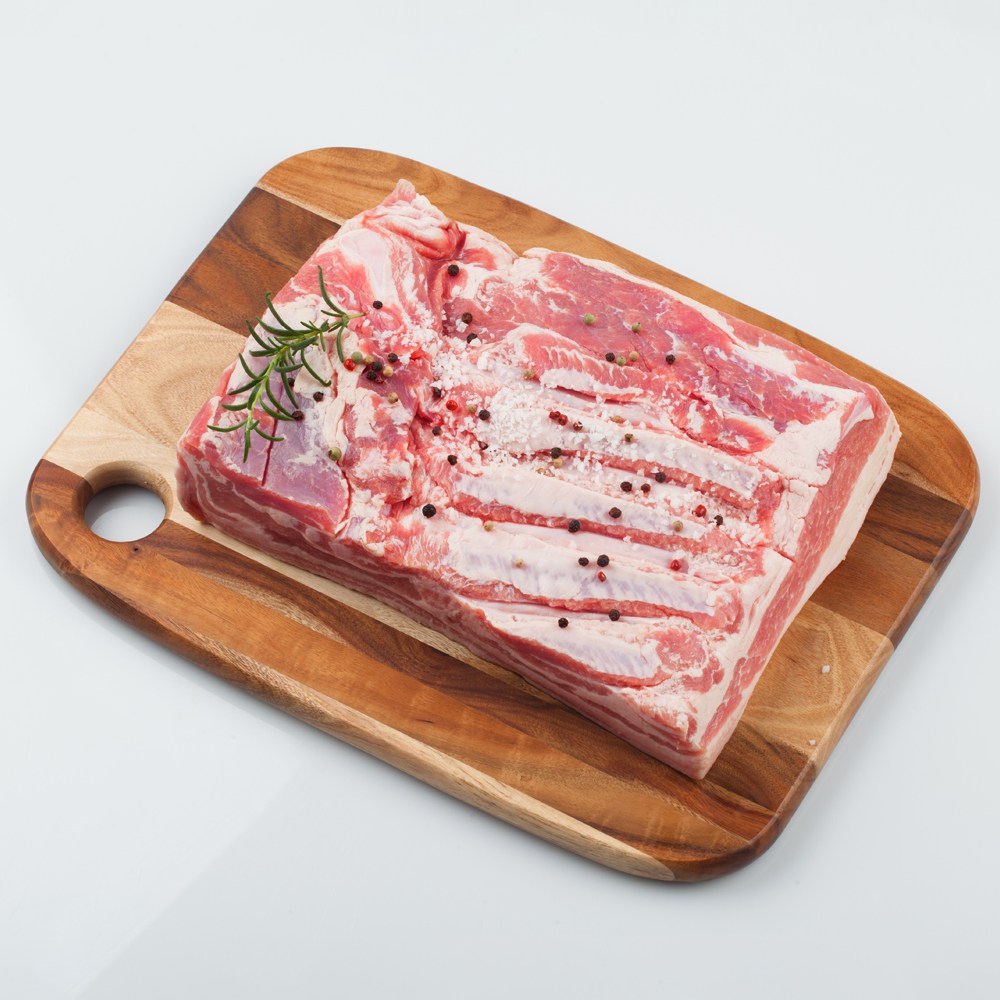 통삼겹살2kg 대용량 고기중독 냉동 구이용 보쌈용 캠핑 바베큐, 1개, 2kg 27,290원