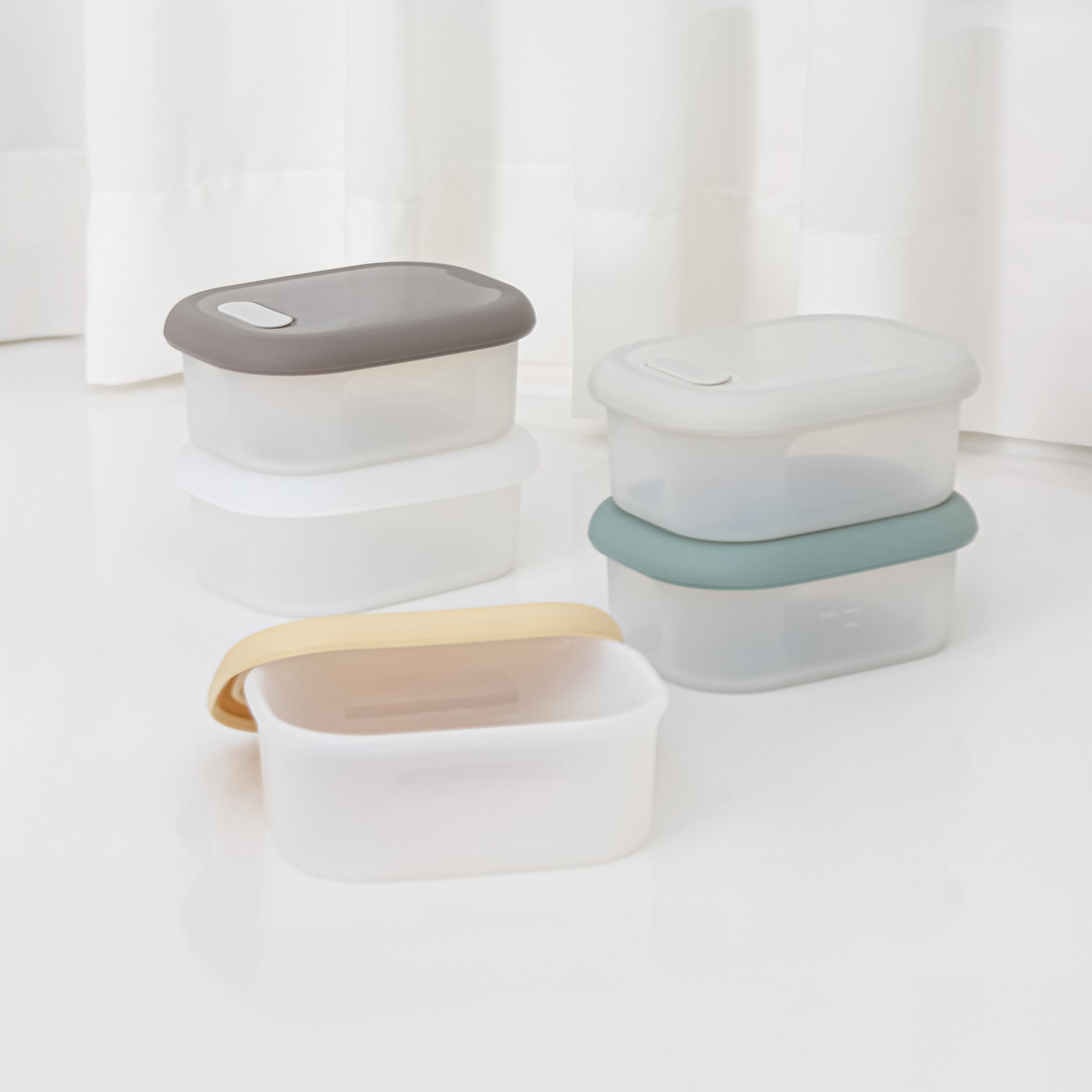 실리샵 국산 플래티넘 실리콘 냉동용기, 냉동 380ml 옐로우버터, 1개 10,900원