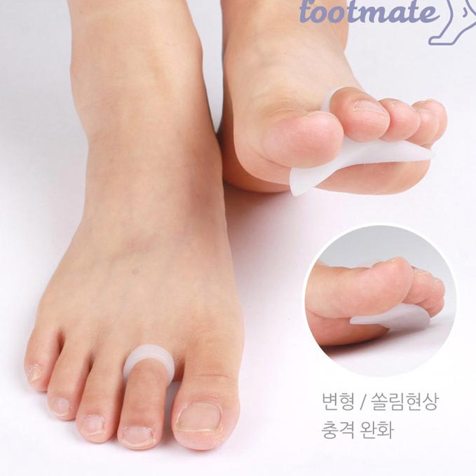 프라이스마켓 실리콘 발가락 교정기 (12.발가락쏠림방지패드) 1,900원