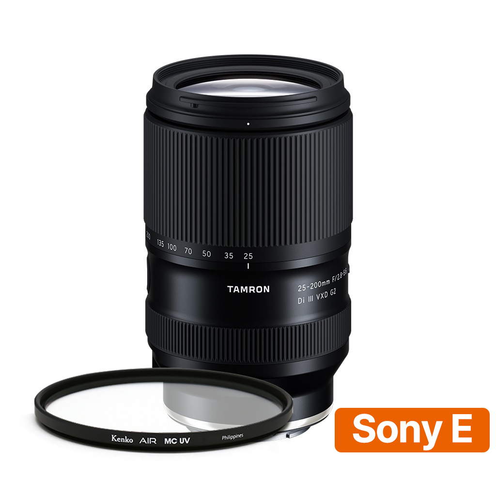 [지금사면 3년보증 + 5만P 증정] 탐론 25-200mm F/2.8-5.6 Di III VXD G2 A075 소니FE 마운트 + 겐코 AIR MCUV 67mm, 단일상품 1,351,000원
