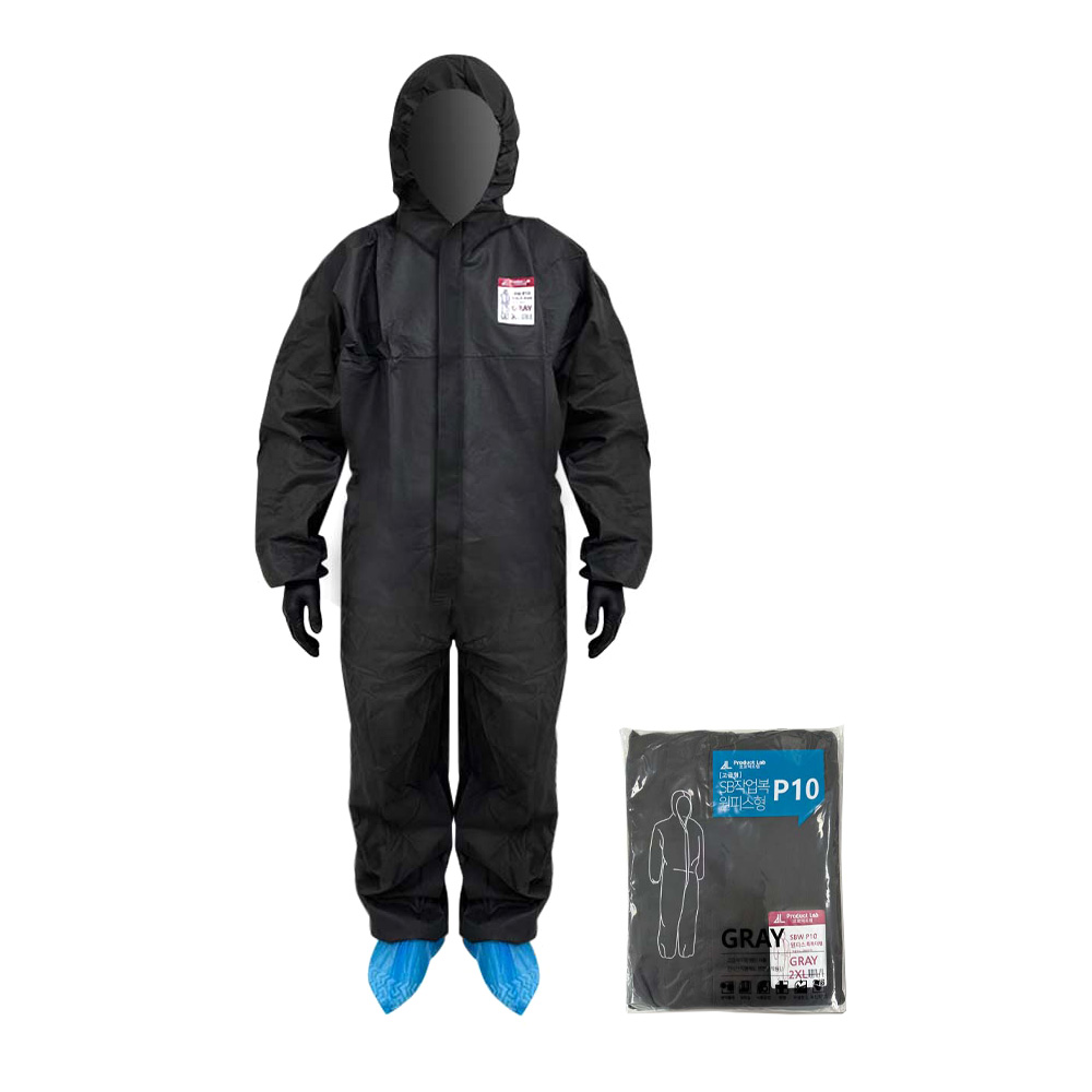 일회용 분진복 방역복 SB보호복 원피스 그레이 1벌 2,600원