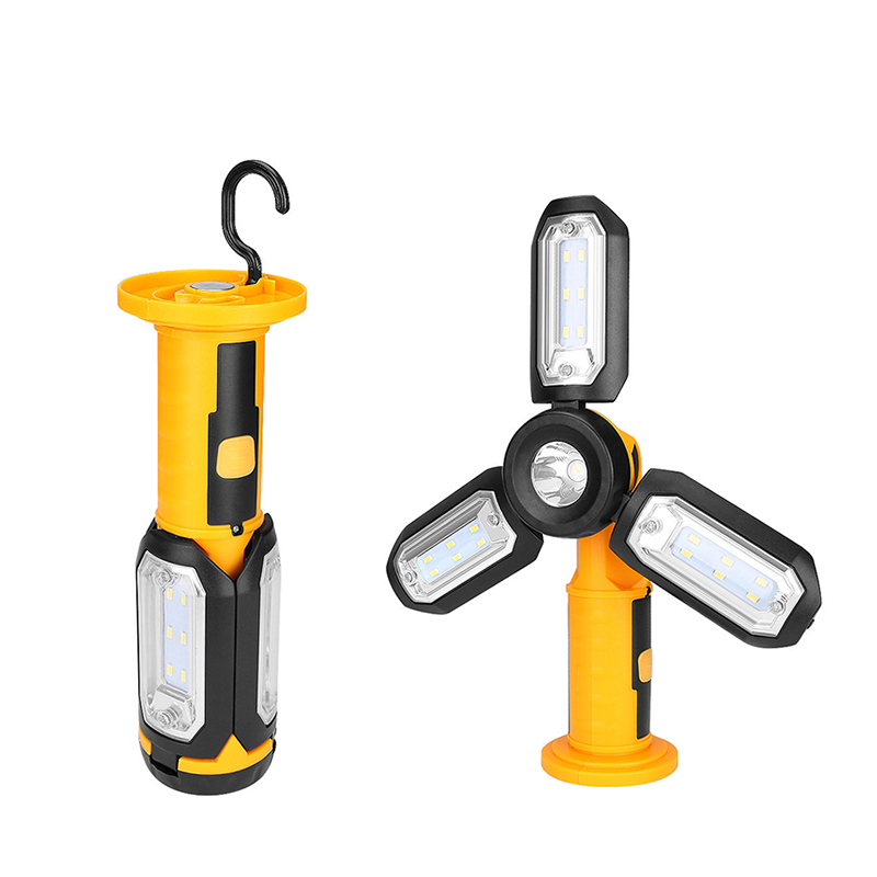 충전식 작업등 360도 회전 자동차 화물차 램프 후레쉬 써치 랜턴 걸이등 자석램프 LED 라이트 마그네틱 캠핑 무선 휴대용 고휘도 레저 차박 캠핑 J94, 1개 18,900원