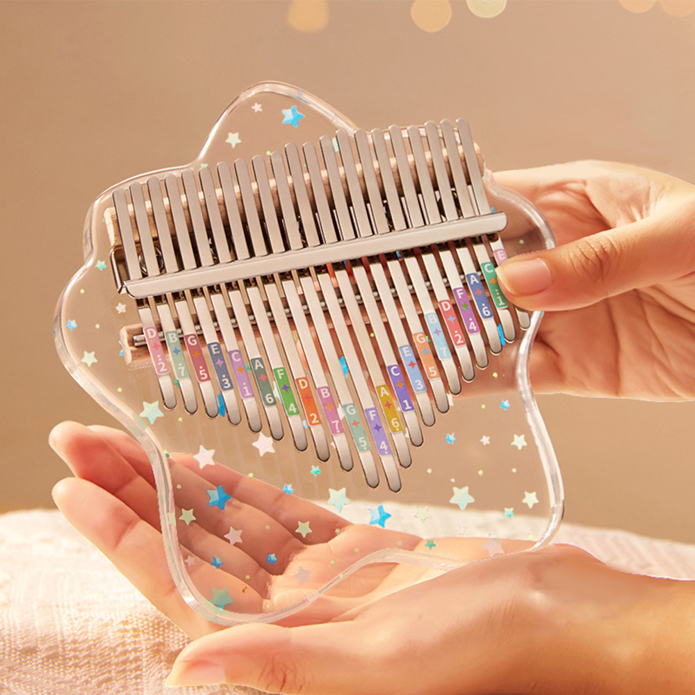 탑피아 심플한 칼림바 투명 작은칠성 + 주머니 세트, 1개 21,980원