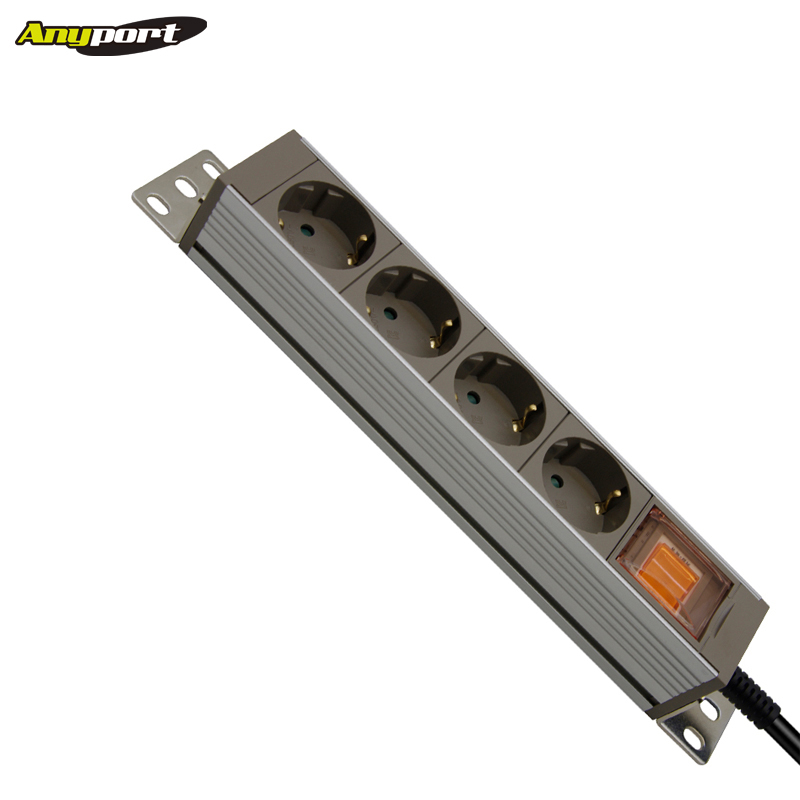 애니포트 국산 알루미늄 8구 멀티탭 250V 16A 5M, 3m, 실버, 1개 21,070원