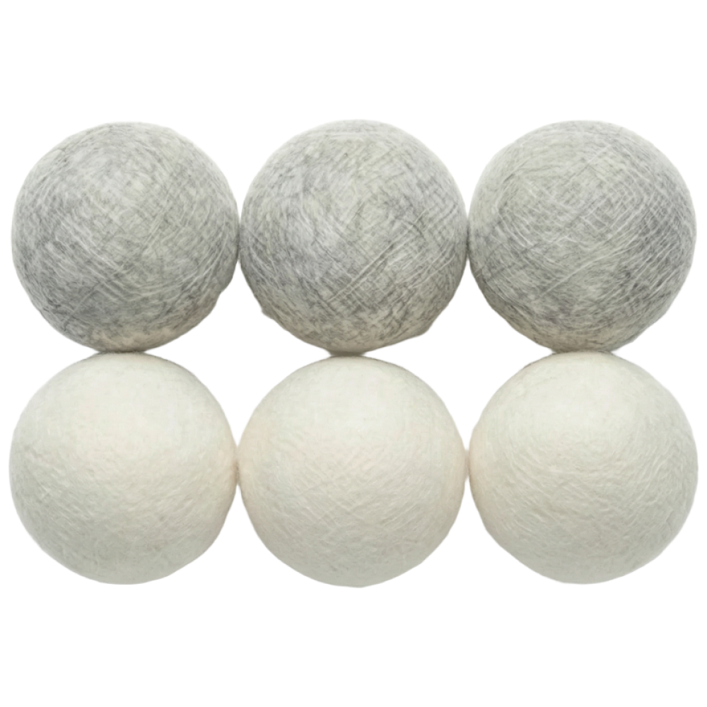 코코바움 건조기 양모 울드라이어볼, 6개, 혼합 색상 6,300원