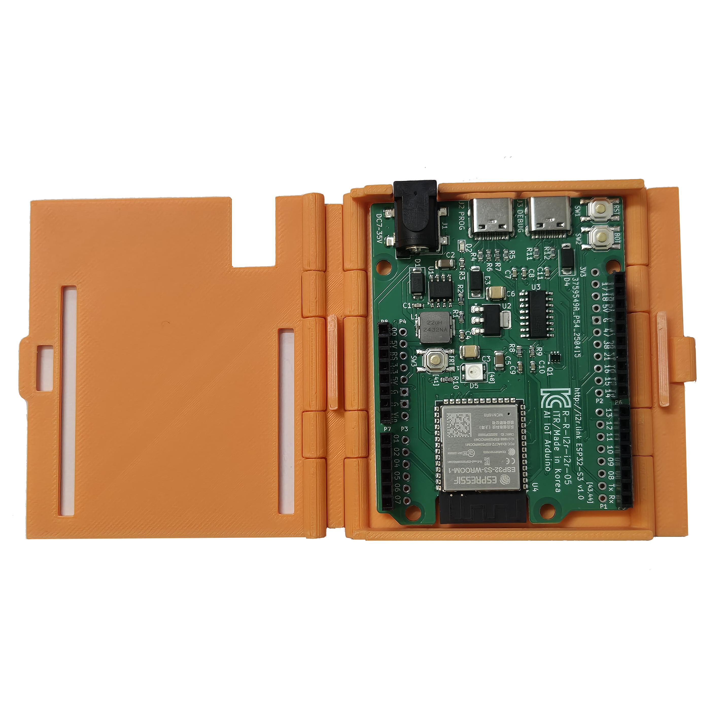 AI IoT 개발보드 ESP32-S3 WiFi Bluetooth Edge AI Arduino 호환 KC인증 [i2r-05+케이스] 30,000원