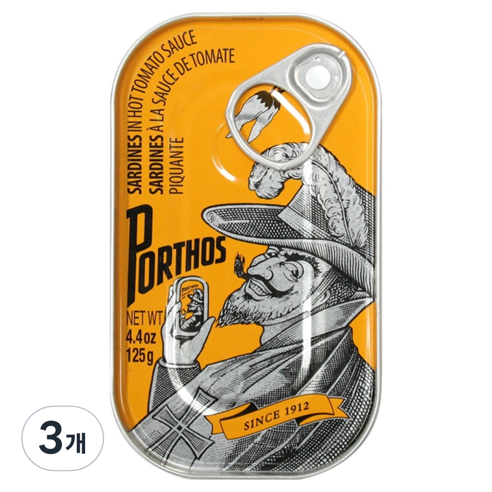 포르토스 핫 토마토소스 정어리 통조림 27,000원
