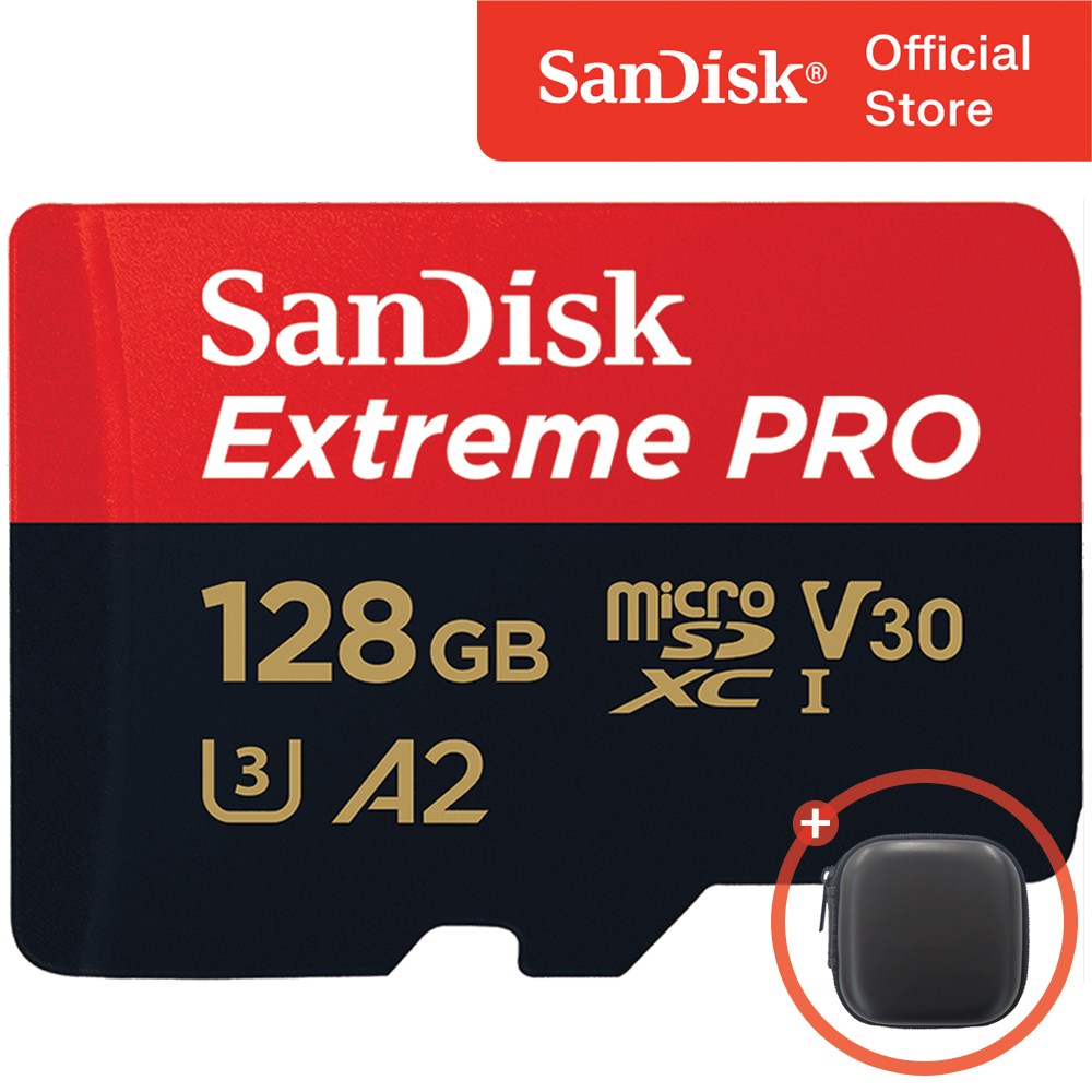 샌디스크 익스트림 프로 마이크로 SD 카드 + 보관 케이스 패키지 63,000원