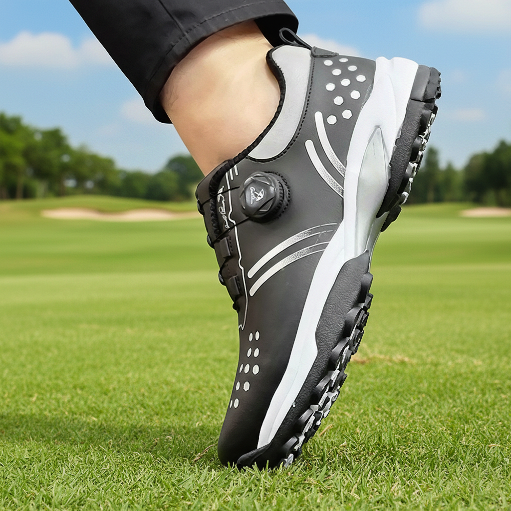 아놀드파마 남성 쿠션 다이얼 골프화 스파이크리스 골프 운동화 논슬립 미끄럼방지 필드용 연습용 골프신발 발편한 경량 쿠션 방수 남자 골프슈즈 스크린 라운딩 파크골프 겸용 79,900원