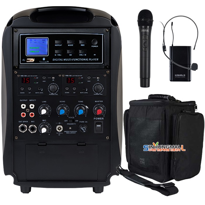 카날스 AT-260BN 충전식블루투스이동형앰프 무선2Ch 587,000원