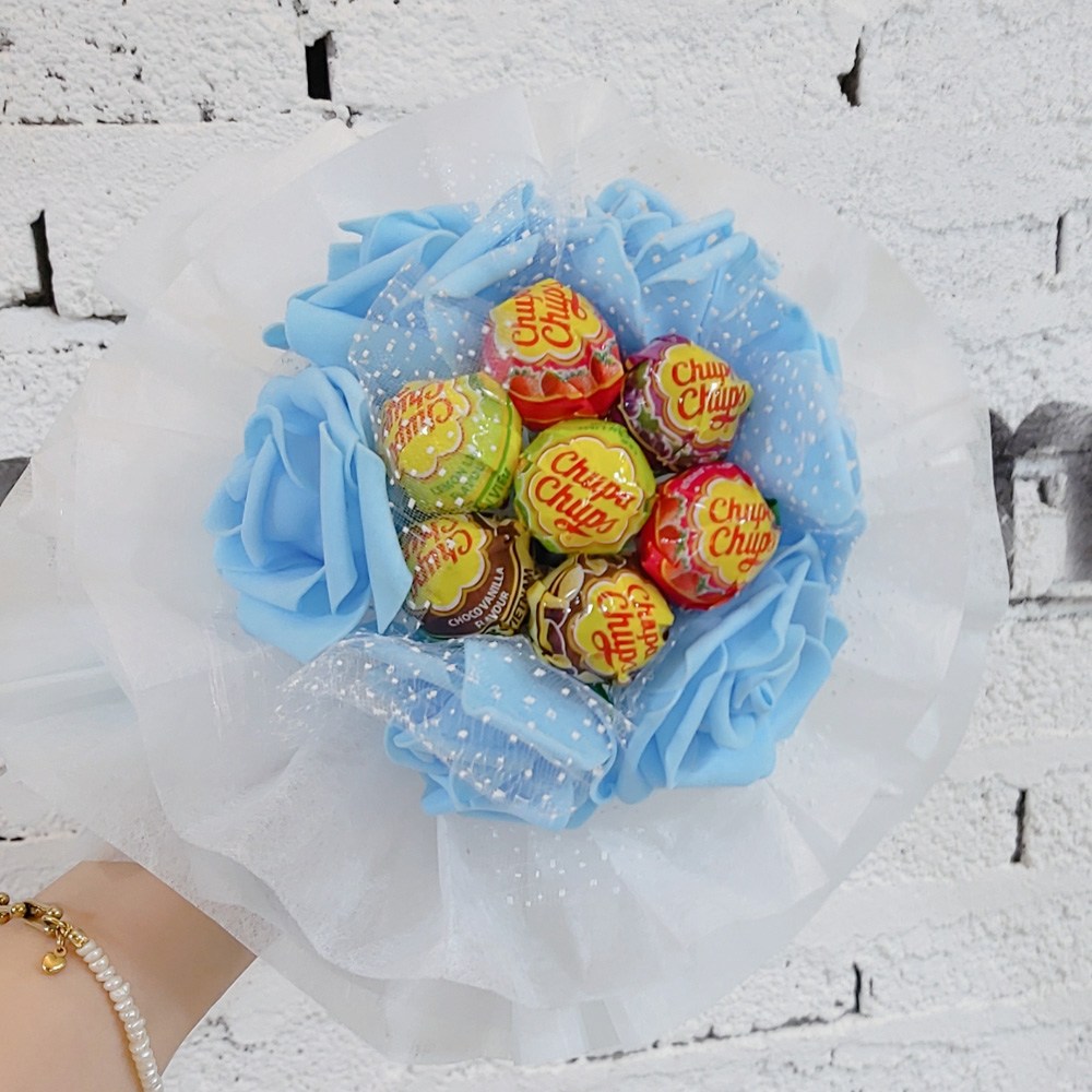 스마일컴퍼니 슈퍼스타 츄파부케 사탕부케 사탕꽃다발 15,900원