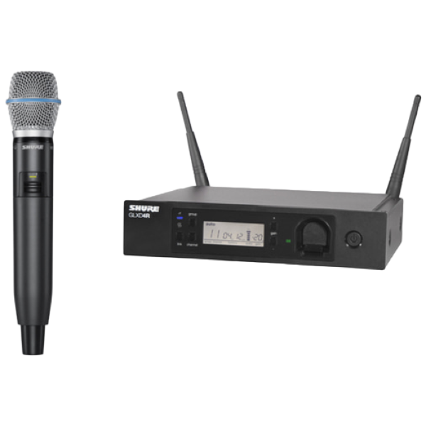 GLXD24R BETA87A SHURE 무선마이크 1ch 슈어 핸드1개 1,604,000원