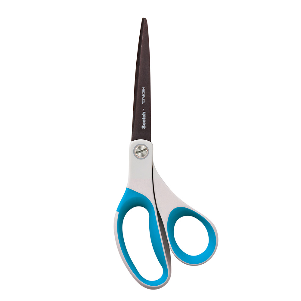 3M 티타늄 양손 가위 20.3cm 끈끈이가 붙지 않는 특수 코팅 강력한 절삭력 가위, 단품 10,030원