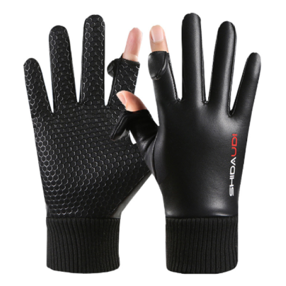 [착한청년들] 방수 스마트 터치 겨울철 방한 가죽장갑 바이크 등산 스키 캠핑용 8,990원