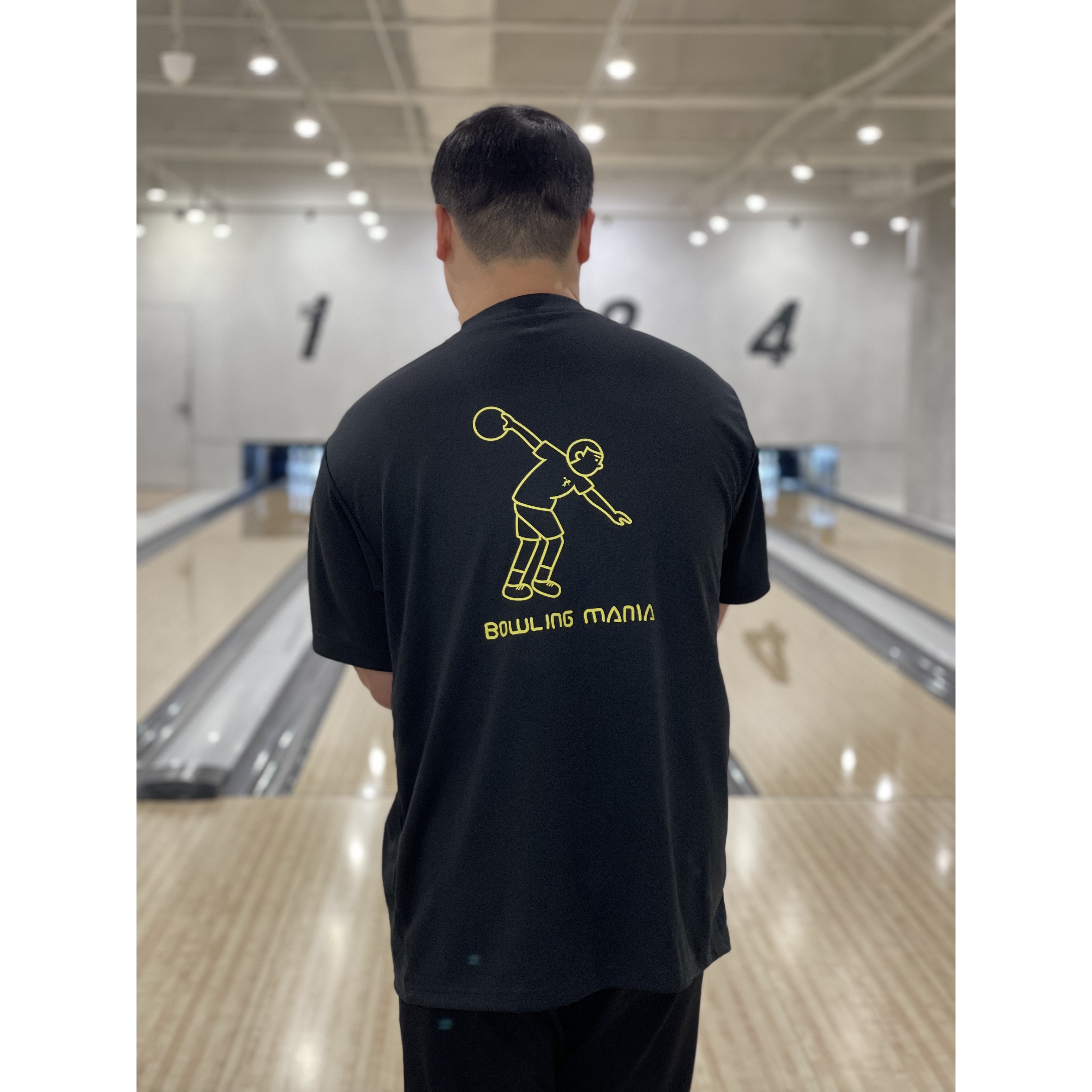 볼링매니아 귀요미 티셔츠 블랙 + 옐로우 25,000원