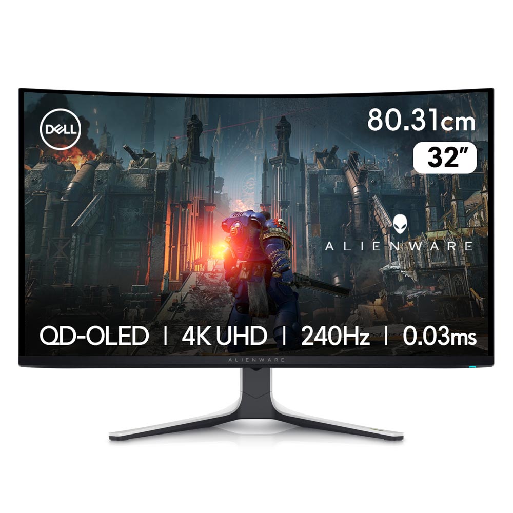 델 4K UHD 에일리언웨어 QD OLED 240Hz 0.03ms 커브드 게이밍 모니터 1,590,930원