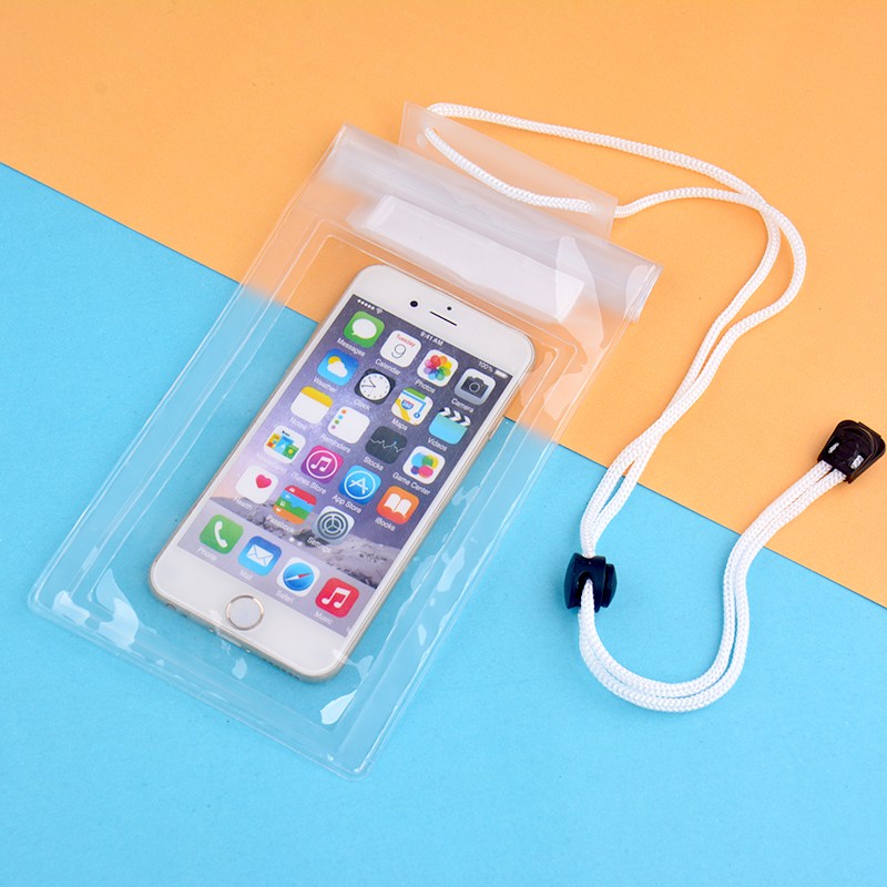 목걸이형 스마트폰 방수팩 3중 잠금 터치 투명 2개 6,740원
