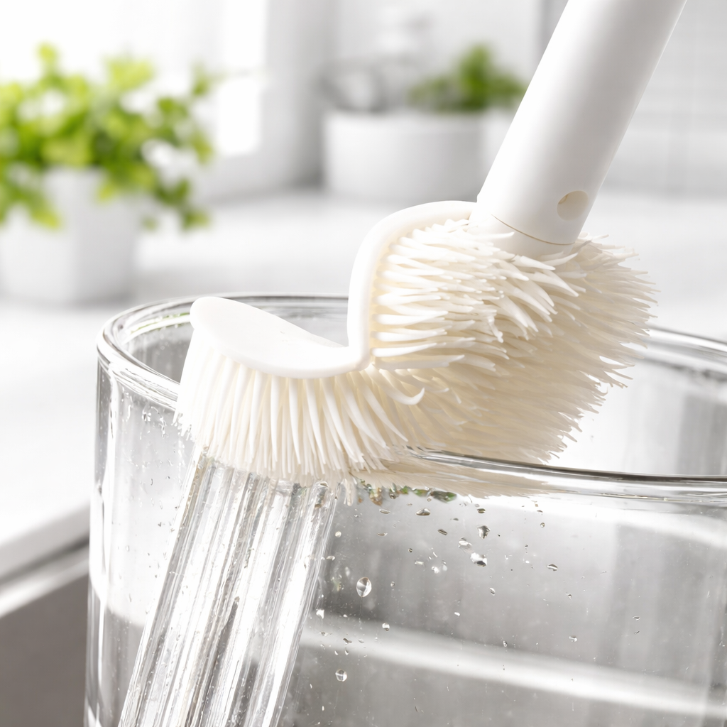 벨이지몰 틈새 병 텀블러 실리콘 세척 브러쉬, 4개, 베이지 7,700원