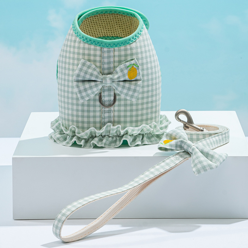 카르노코리아 반려견 후르츠 리본 하네스 세트 5,300원