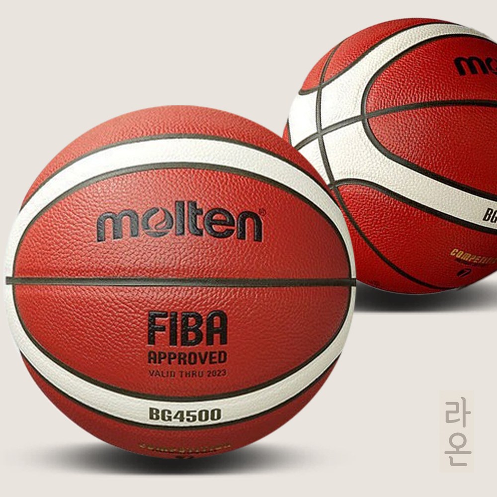 몰텐 B7G4500 6호 7호 농구공 KBL프로농구 시합구 FIBA공인구 프리미엄 천연가죽 95,780원