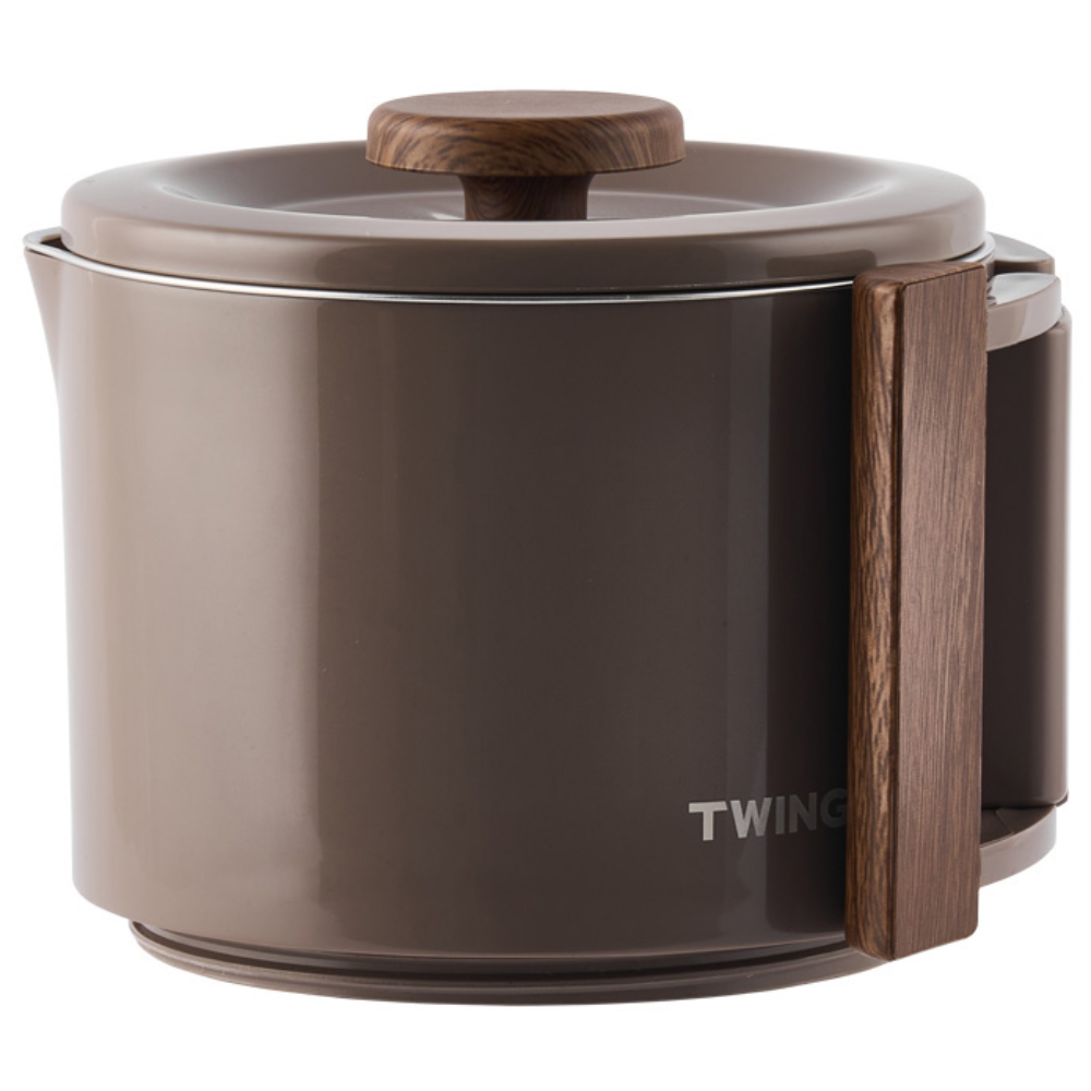 트윙고 레트로 트래블 포트 2종 여행용 포트 폴딩 쿠커 110V / 220V 겸용, 베이지 (브라운) 39,800원