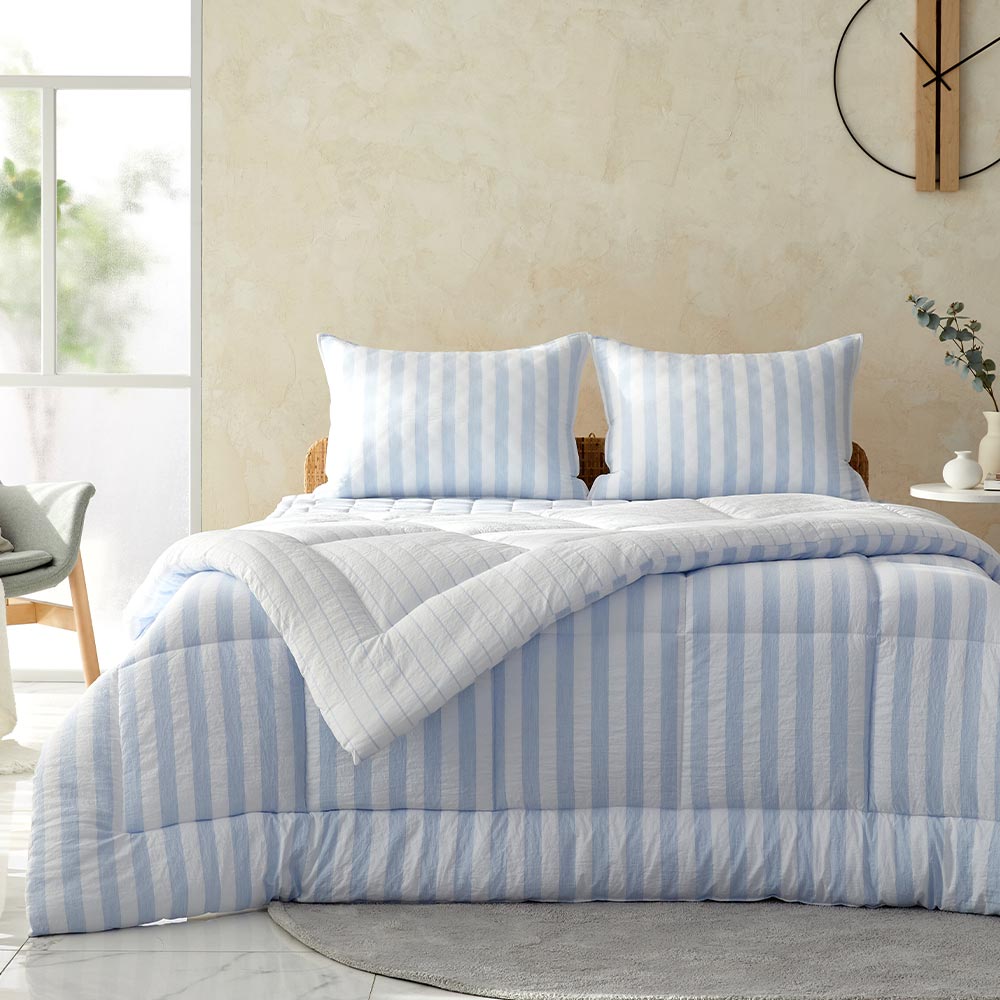 [모던하우스] 마이호텔 모달혼방 고밀도워싱 싱글차렵베개세트 블루 75,900원