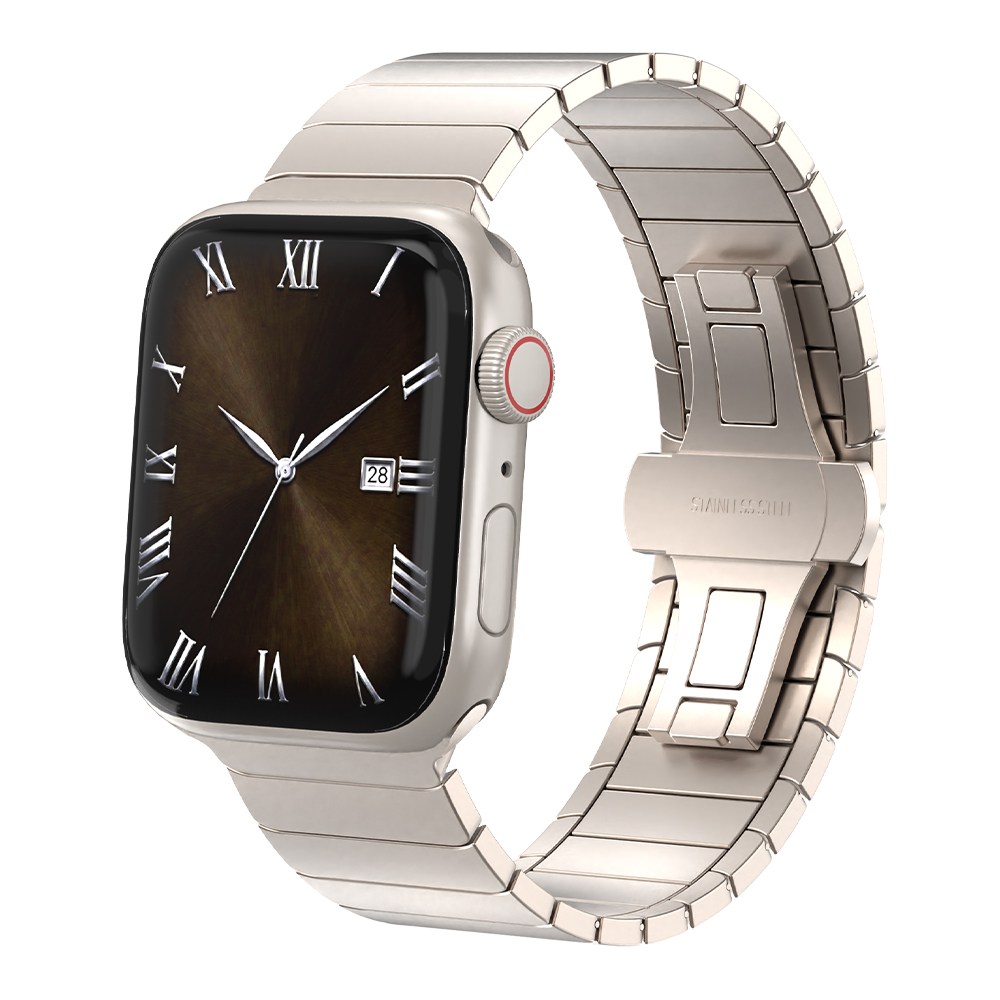 애플워치 호환 링크브레이슬릿 메탈 스트랩 밴드, 스타라이트 20,900원