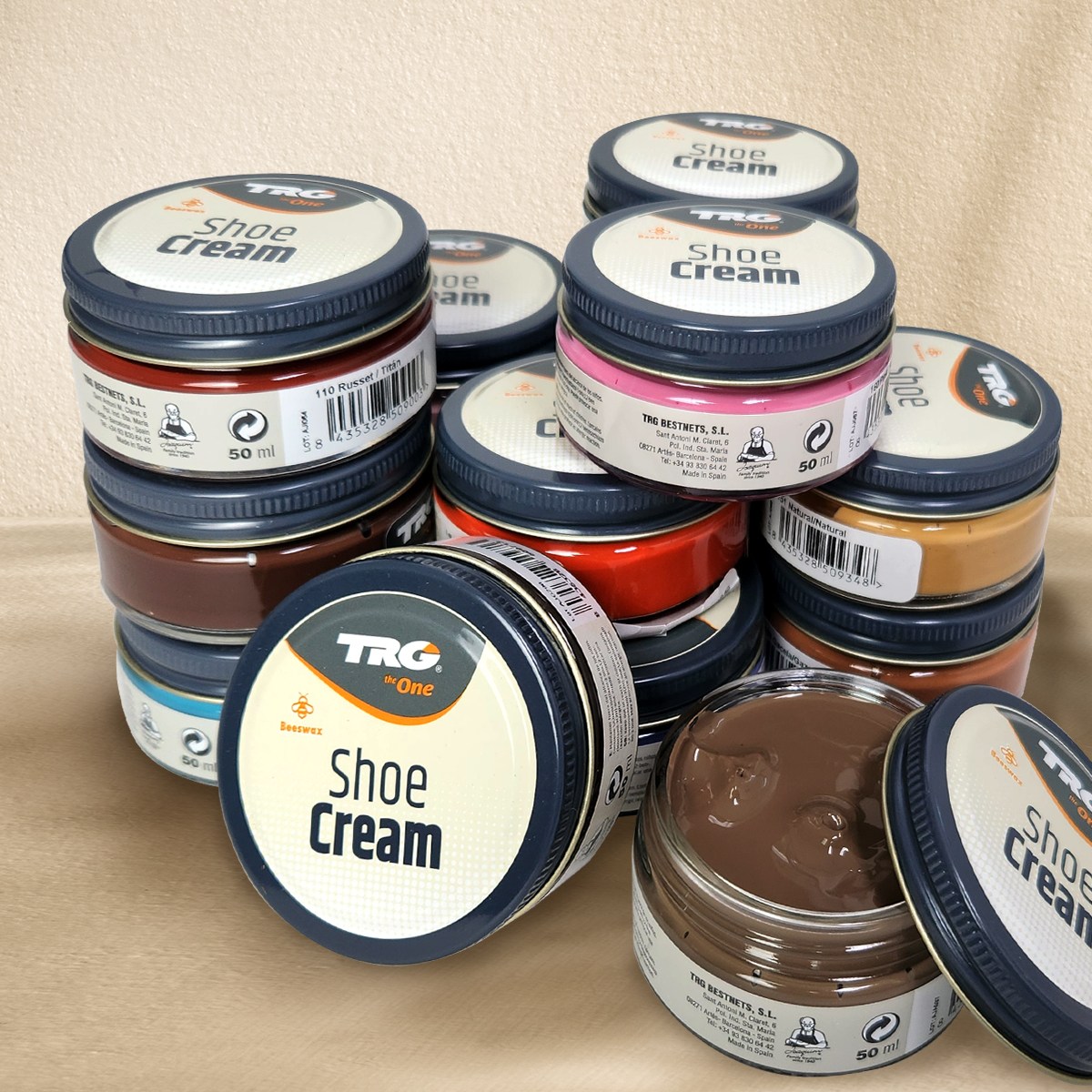 TRG 비즈왁스 슈크림 가죽크림 슈케어 구두약 구두관리 가죽영양 16,500원