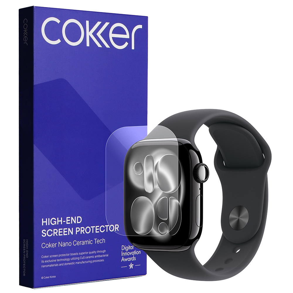 코커 자가복원 애플워치 EPU 액정보호필름, 2개, 투명 12,900원
