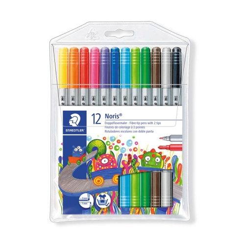 솔이 듀얼팁 양면싸인펜 12색 320 NWP12 갑 10개 컬러펜 53,500원