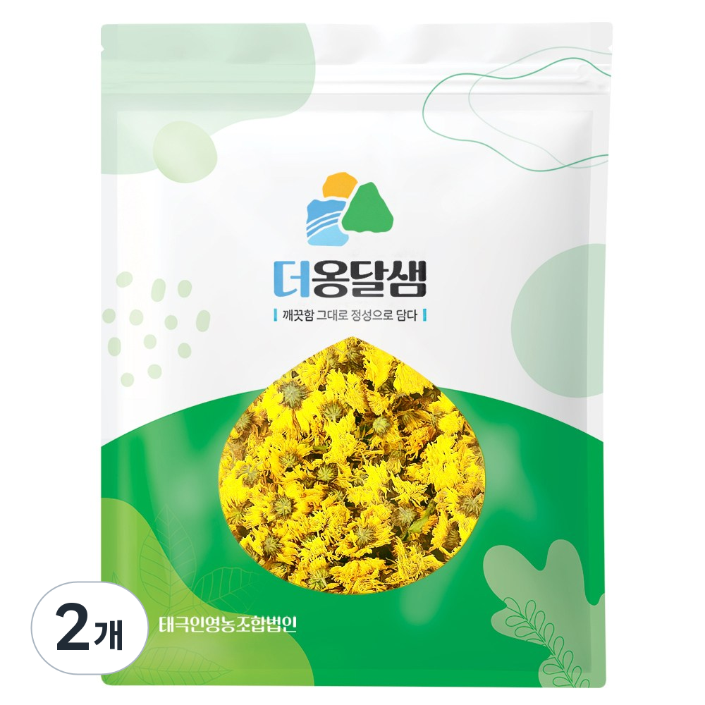 더옹달샘 꽃 향 진한 국산 국화차 감국 100g 국화꽃차 허브차, 2개, 100g, 1개입 18,700원