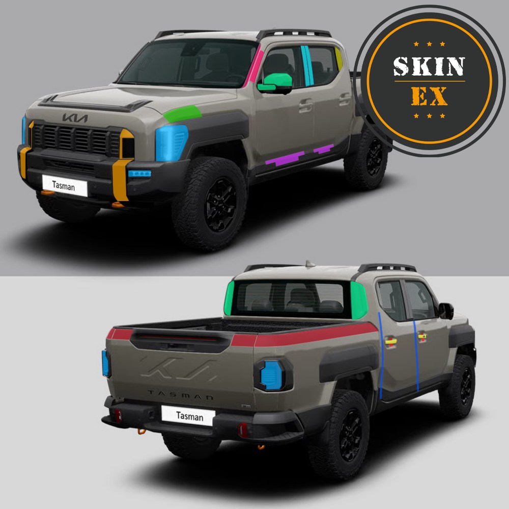 스킨엑스 타스만 외장필수패키지 PPF 차량보호필름, 투명, 1개 232,000원