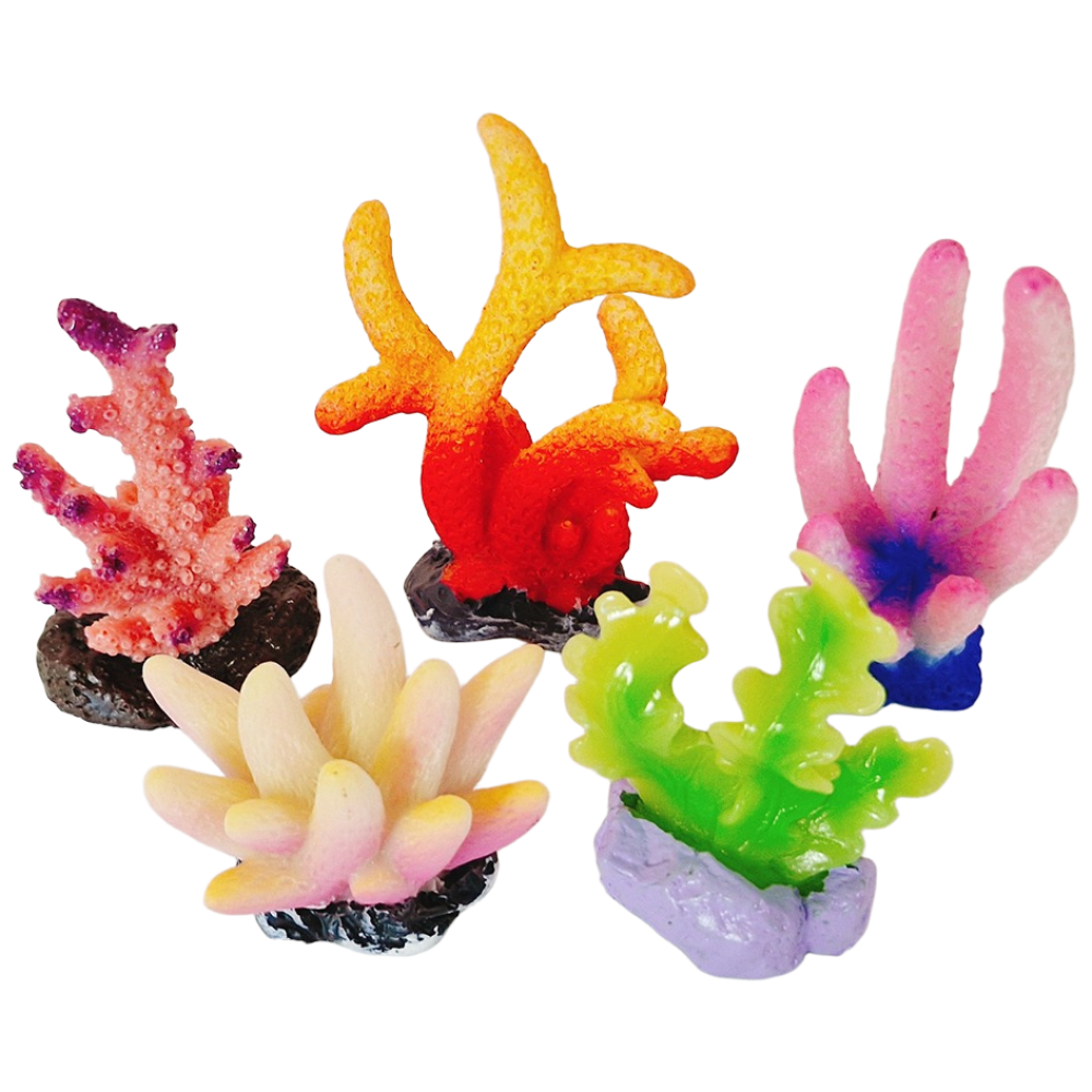 아쿠아필 어항 장식 소품 산호석 산호초 수초 5종, 1세트, 산호A 7,830원