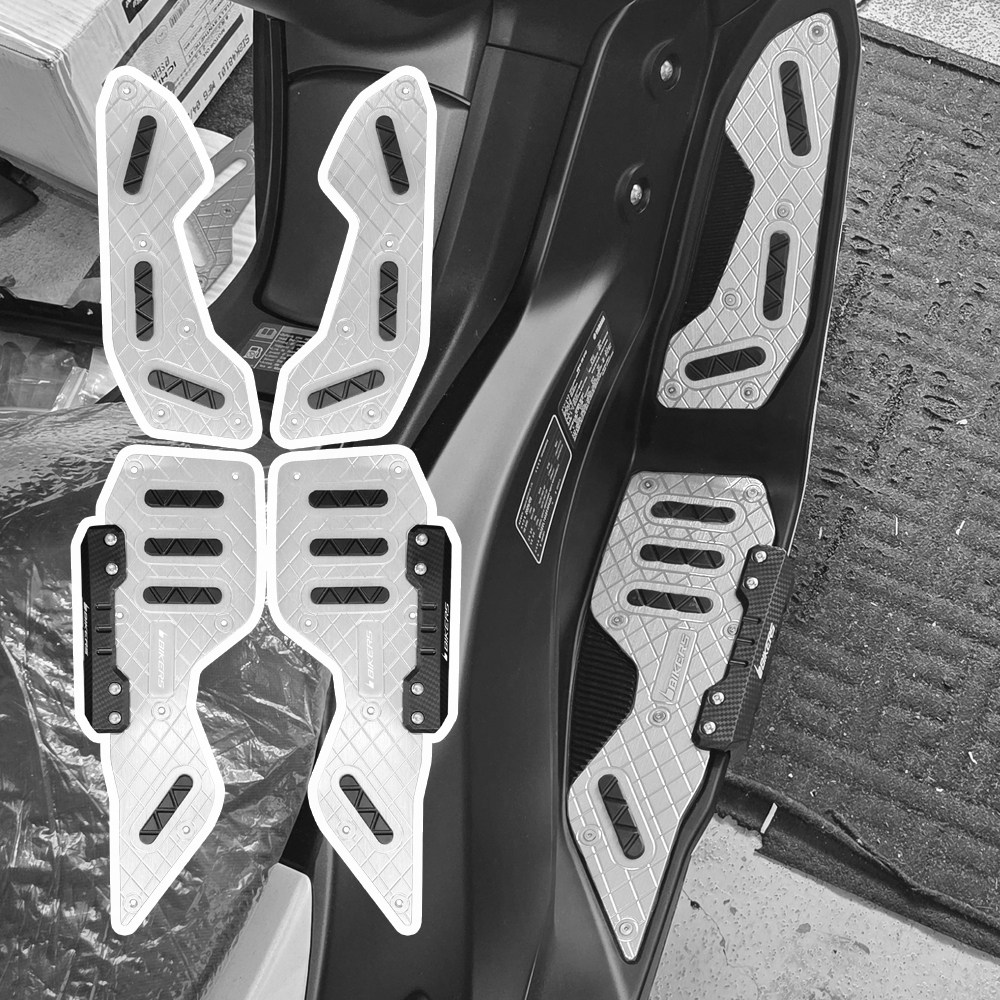 바이커스 야마하 엔맥스125 155 2025년 튜닝 알루미늄 스텝플레이트 발판 가드형 88,000원