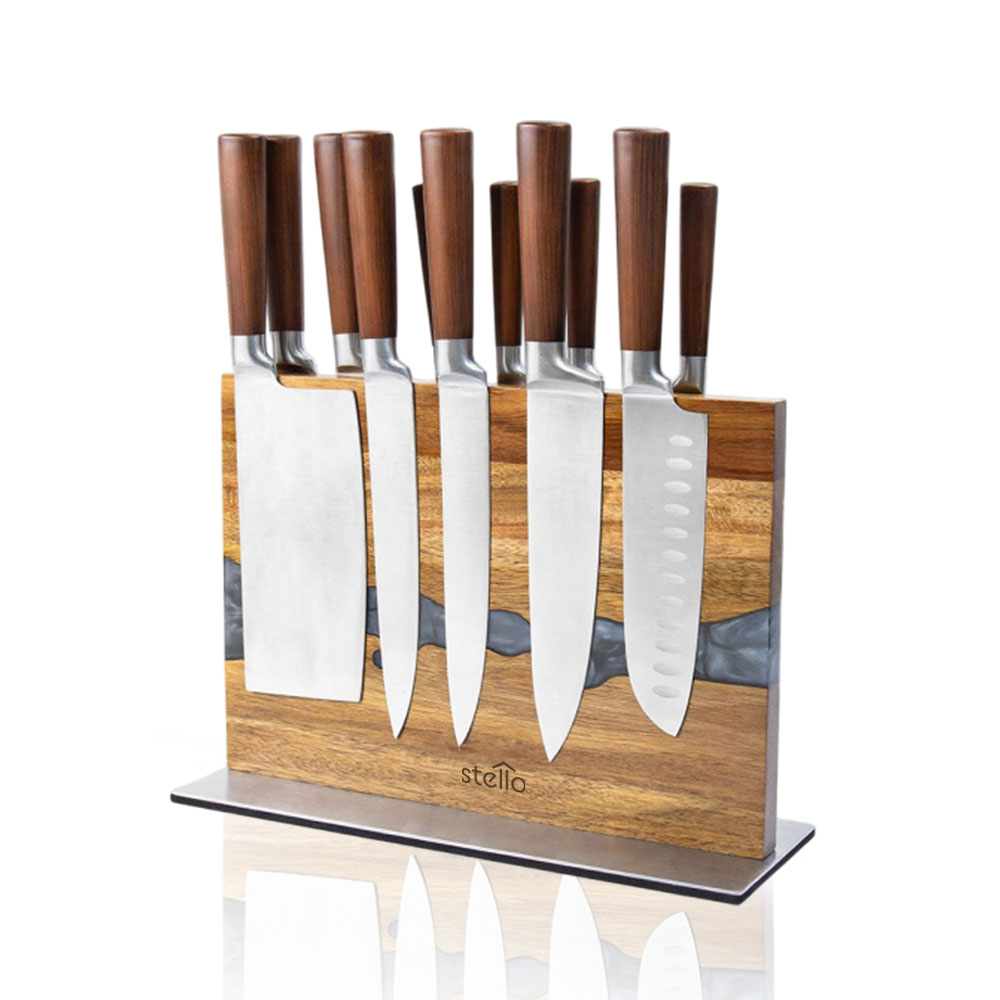 스텔로 물결 칼블럭 주방 자석 칼꽂이 칼걸이 거치대 58,900원