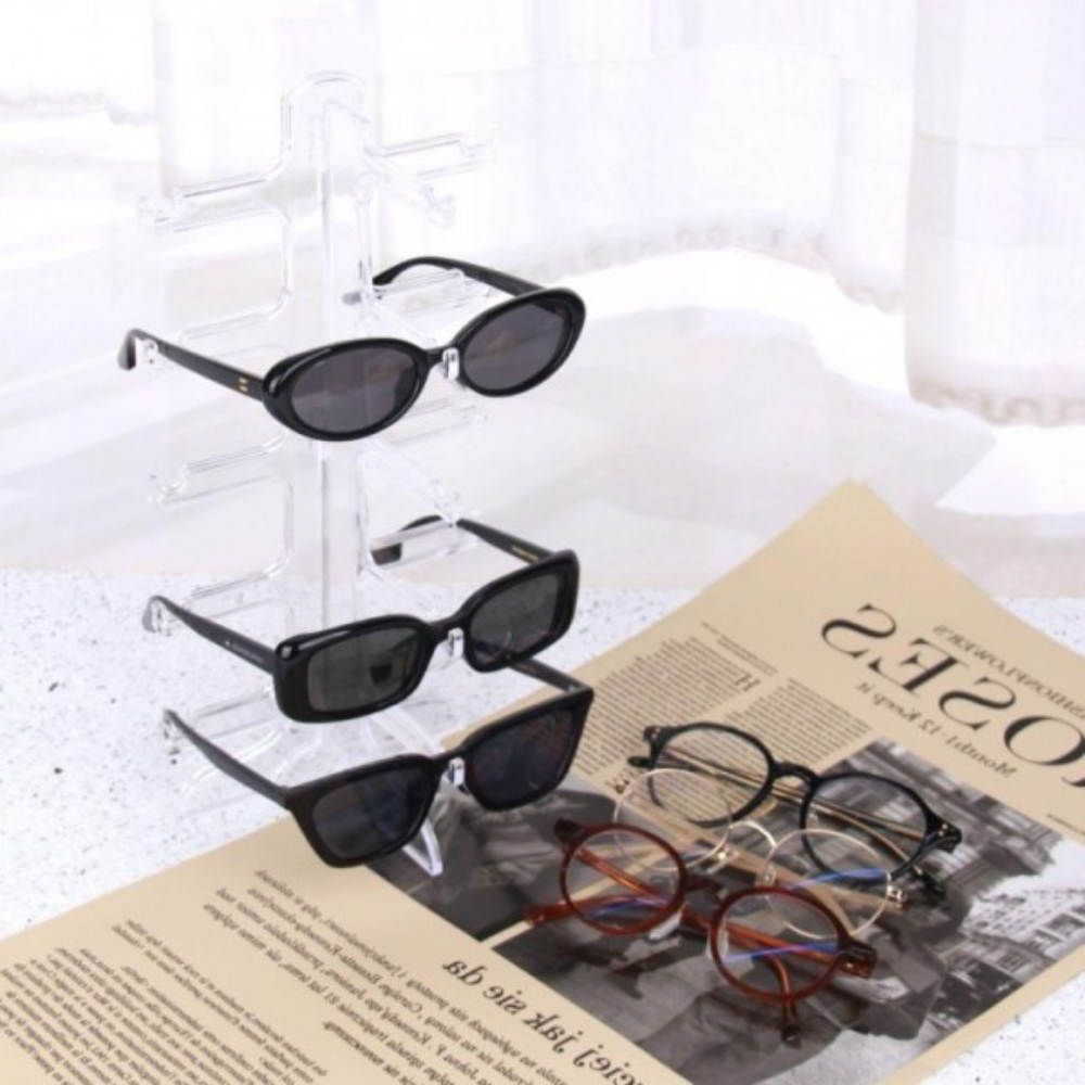 몬딱잡화점 아크릴 선글라스 스탠드 5단 안경 디스플레이 트레이 선글라스 진열대 안경 수납대 12,240원