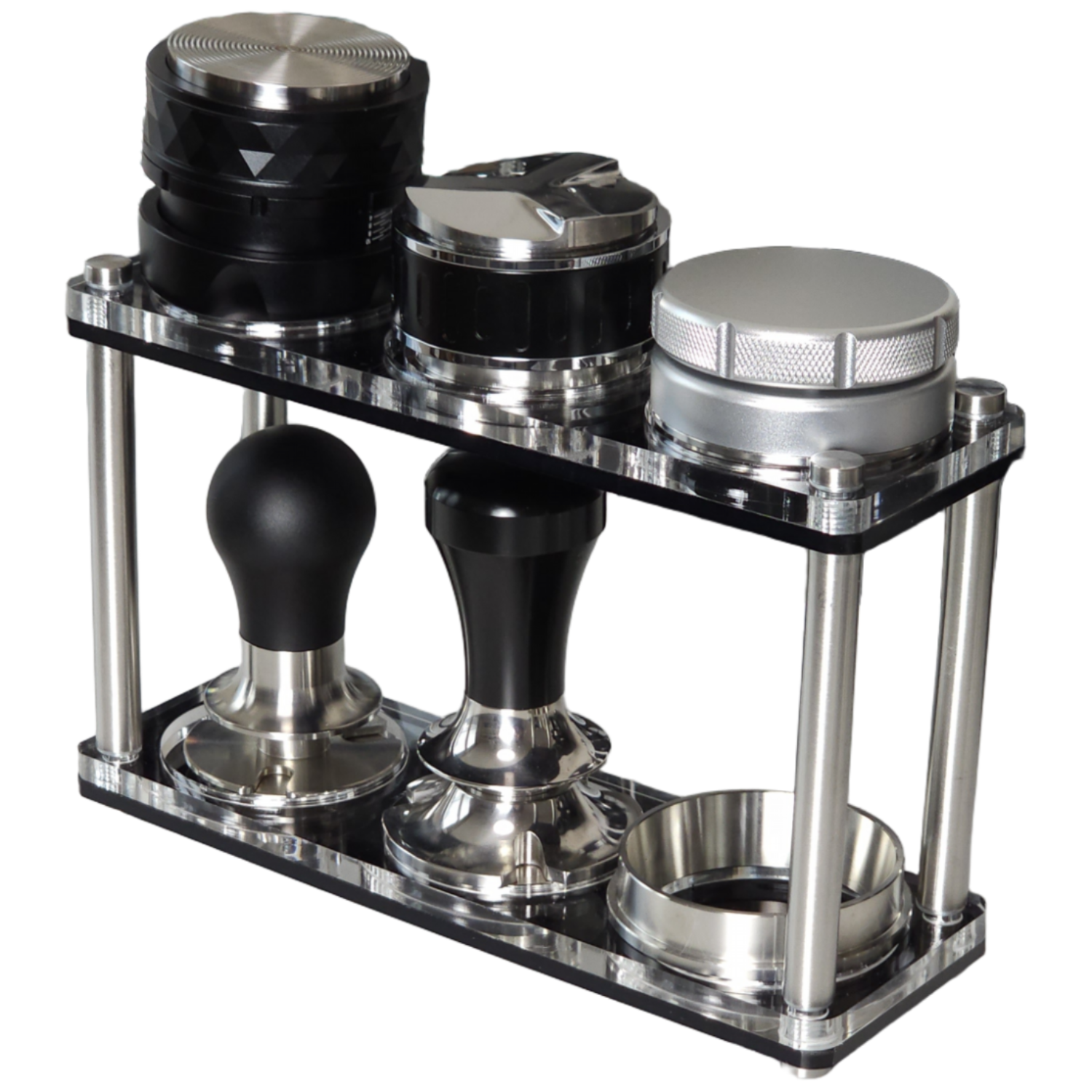 빈플랜트 아크릴 템퍼 거치대 탬핑매트 템핑 스테이션 레벨링툴 템퍼 보관함 템핑매트, 1개, 2단 29,900원