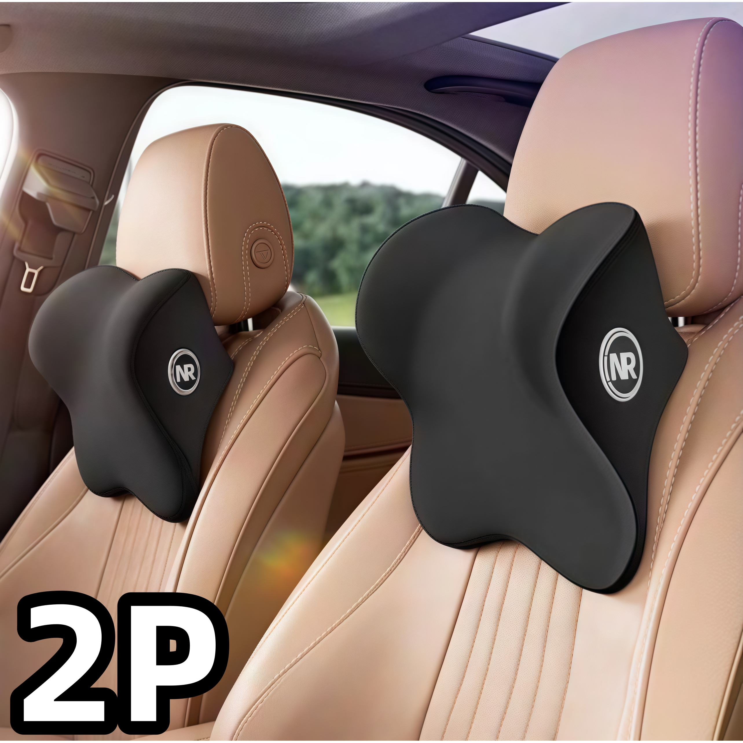 라워스 장거리도편한 메모리폼 차량용 목쿠션 14,900원