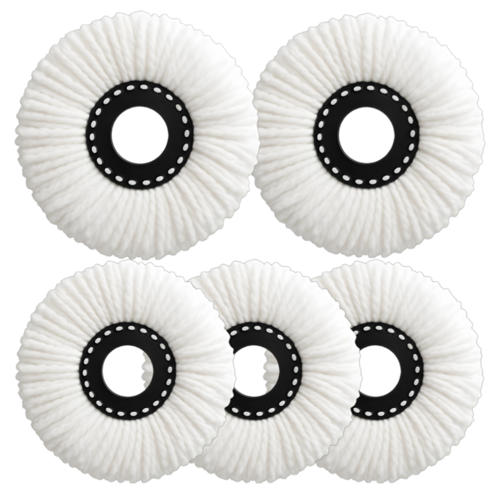 공간온도 프리미엄 회전걸레 파워회전 통돌이 리필 원형 걸레 9,900원