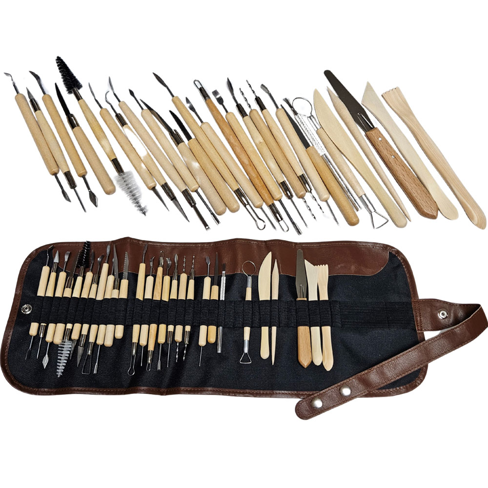 점토도구28종세트/ 도자기 찰흙 지점토 조각칼 공예재료 작업도구 미술수업준비물 문구화방용품 32,000원