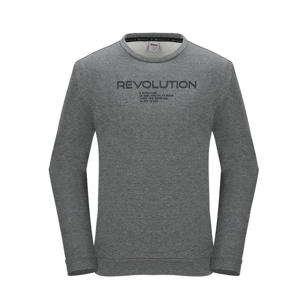 윌슨 5641 남녀공용 레볼루션 라운드넥 맨투맨 티셔츠 봄 가을 25,000원