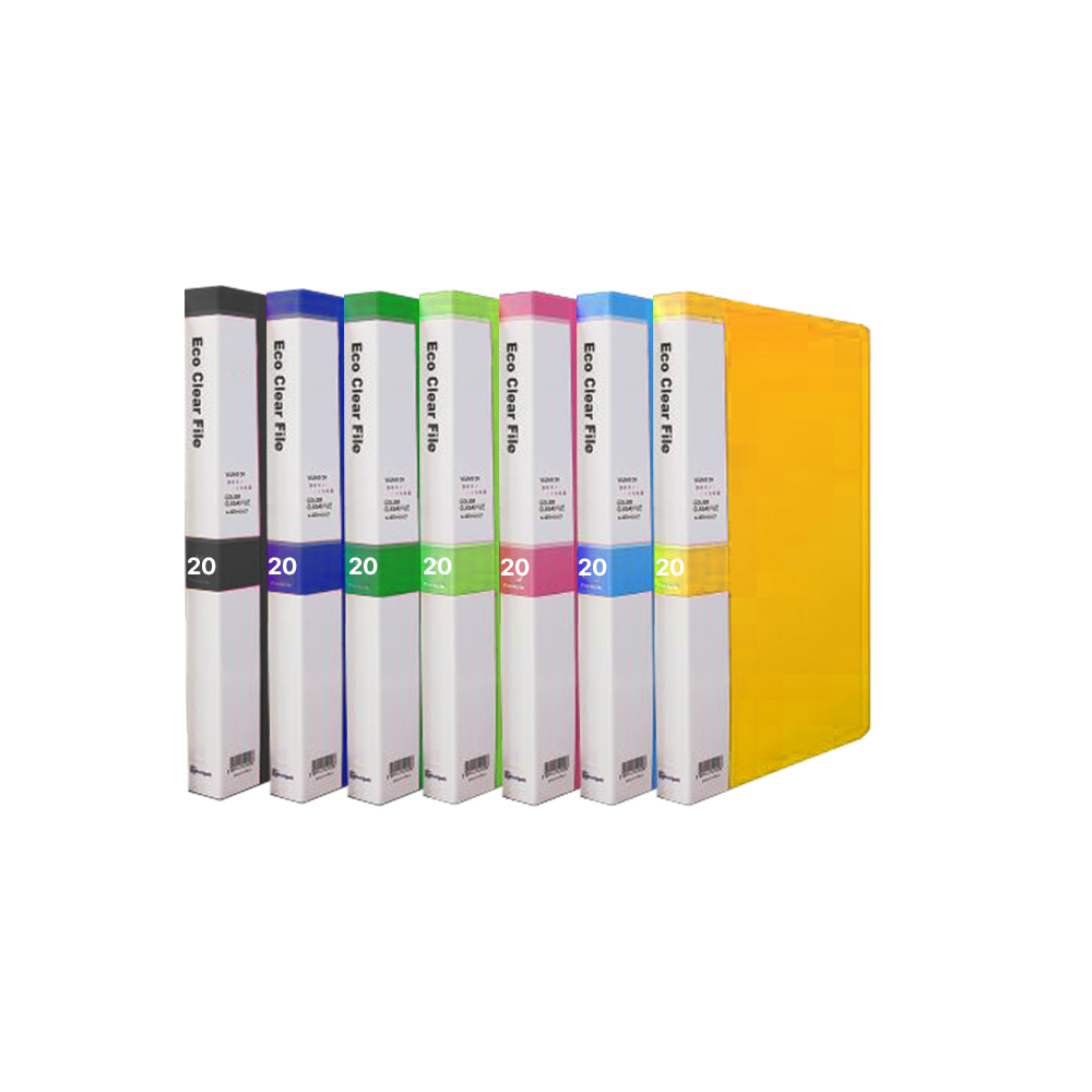 영오 인덱스 클리어파일 A4, 3개, 20P 하늘 6,300원