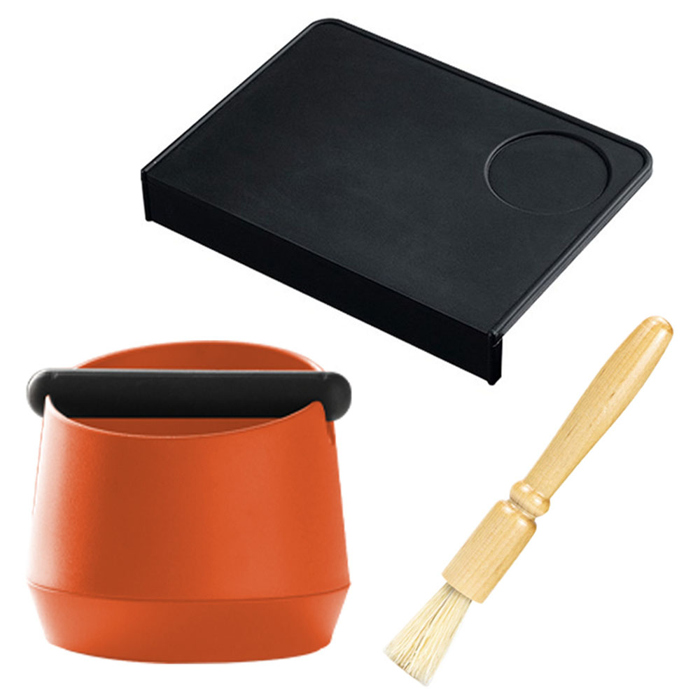 칼딘 데일리 탬핑 베이직 넉박스 대형 + 코너 탬핑 매트 + 우드 모 브러쉬 세트, 오렌지(넉박스), 1세트 33,300원