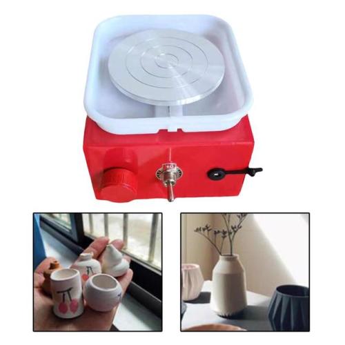 도자기돌림판 물레 미니물레 도자기휠 미니도자기물레 미니물레도자기만들기세트 도자기공방 미니 전기 도자기 휠 분리형 세탁 가능 대야 기계 학교 교육용 44,770원