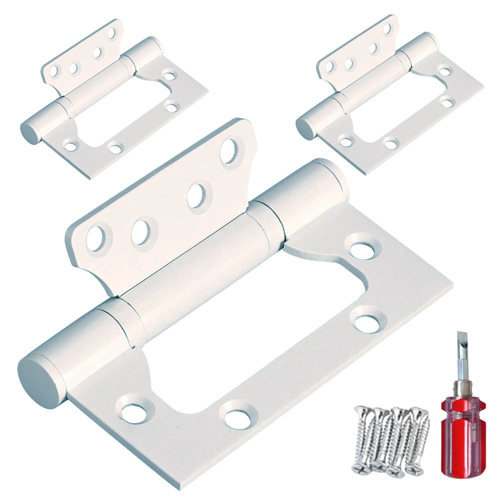 민크 화이트 스텐 문 방문용 욕실 가구 이지경첩, 3개 14,000원